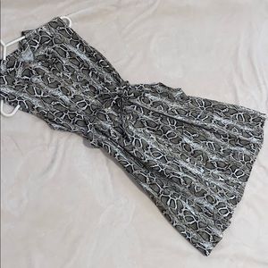 Laura Blanchi made in Italy snake print dress